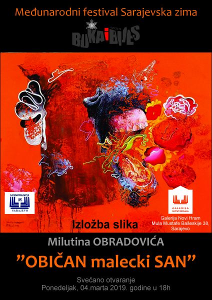 Pictures from exhibition – Gallery Novi Hram Sarajevo 04.03.2019